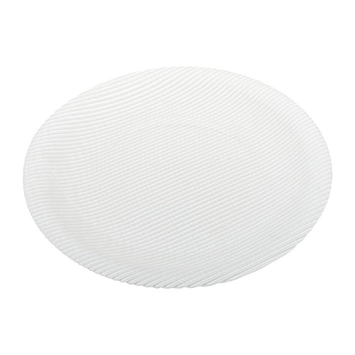 Vassoio Evviva 5503 – Seventy in Vetro Bianco Ø 32 cm