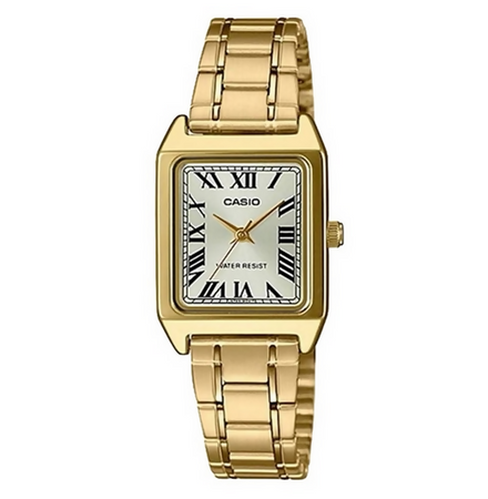 Orologio Casio LTP-V007G-9B Donna, Acciaio Inossidabile, Cinturino Dorato