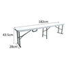Folding Bench 180 centimetri 22x1mm