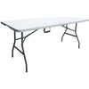 Tavolo pieghevole - 180 cm - 8 persone - plastica