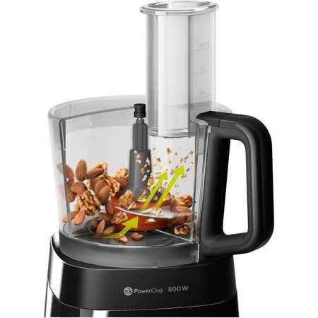 Philips HR7510 / 10 robot da cucina compatto 800 W nero