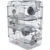 Gabbia ZOLUX Rody3 trio a 3 piani - Per criceti, topi e gerbilli - L 41 x P 27 x A 53 cm - Bianco