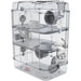 Gabbia ZOLUX Rody3 trio a 3 piani - Per criceti, topi e gerbilli - L 41 x P 27 x A 53 cm - Bianco