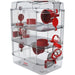 Gabbia ZOLUX Rody3 trio a 3 piani - Per criceti, topi e gerbilli - L 41 x P 27 x A 53 cm - Grenadine