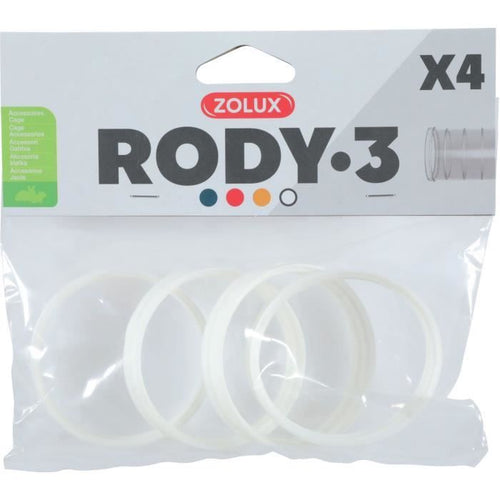 Connettori per gabbie per roditori Rody3 - ZOLUX - Roylounge - Bianco - 4 pezzi