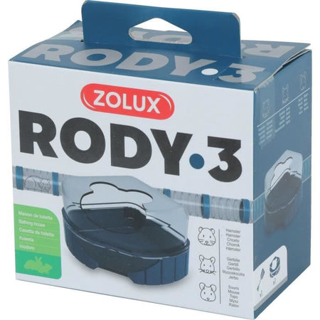 Lettiera per gabbia Rody3 - ZOLUX - Rodylounge - Per piccoli roditori - Blu
