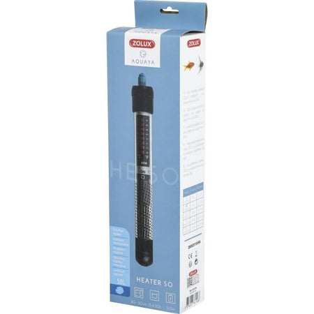 Riscaldatore per acquari - Zolux - Riscaldatore 50 - 50 W - 23 cm - Per pesci esotici