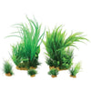 Piante artificiali per acquario - ZOLUX - Plantkit - Taglia M - Confezione da 6
