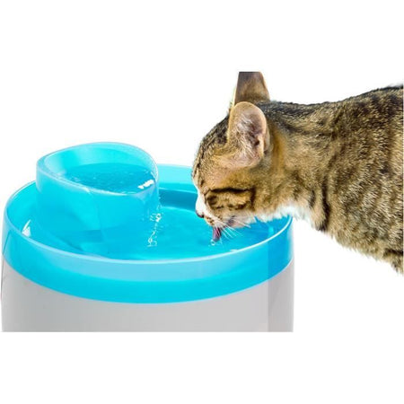 Fontana Zolux - Per gatti e cani - Con cartuccia filtrante - 2 litri