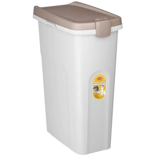 Contenitore - KERBL - Cibo per animali - Marrone/bianco - 40l