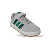 Sneakers bambino Adidas Grand Court grigio verdone sportive