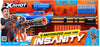Blaster motorizzato - ZURU - X-SHOT Rage Fire - 40 dardi - Treppiede incluso - Gittata 27 m