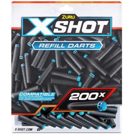 Ricariche per freccette - ZURU - X-SHOT Excel Pack 200 - Tecnologia Air Pocket - Compatibilità universale - Confezione conveniente