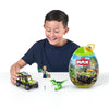 Set di costruzione - ZURU - Dino Adventure Raptor Force - 252 pezzi - Camion incluso - Istruzioni semplici