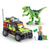 Set di costruzione - ZURU - Dino Adventure Raptor Force - 252 pezzi - Camion incluso - Istruzioni semplici