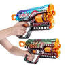 Pack Blasters - ZURU - XSHOT Skins Griefer 2PK - Blaster a canna rotante con tiro da 27 metri e 24 dardi inclusi