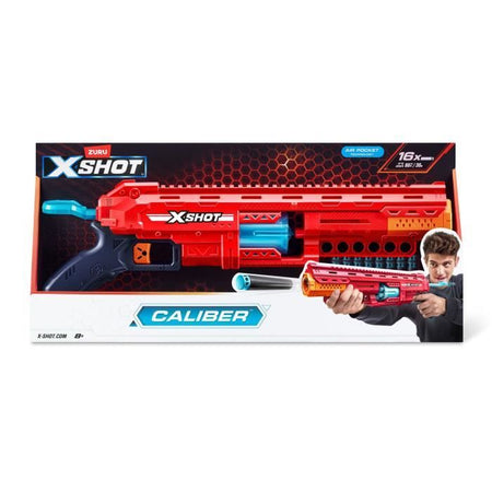 Lanciatore di freccette - ZURU - Calibro X-SHOT - Canna rotante - Gittata 27 m - 16 freccette incluse