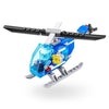 Set di costruzione - ZURU - Stazione di polizia media - 321 pezzi - Stazione di polizia - Eliporto incluso