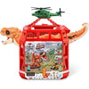 Capture Game - ZURU - Dino Escape - Cattura il dinosauro allo stato brado con trappole e armi per evitare la distruzione
