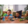 Set di costruzione - ZURU - Dino Adventure Dino Hunt (592 pezzi) - Avventura preistorica con dinosauri e veicoli