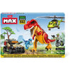 Set di costruzione - ZURU - Dino Adventure Dino Hunt (592 pezzi) - Avventura preistorica con dinosauri e veicoli