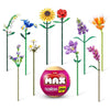 Set di costruzioni - ZURU - Fiori lunghi - 243 pezzi max - 10 modelli - Bouquet da assemblare