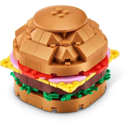 Set di costruzioni - ZURU - Snack - 200 pezzi max - 6 snack - Hamburger, gelato o sushi