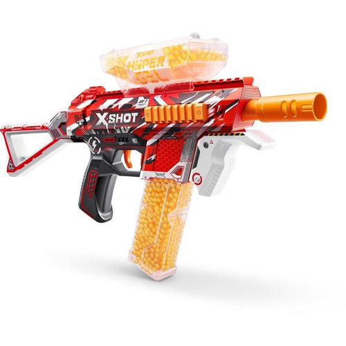 Hyper Gel Blaster - ZURU - X-SHOT Medium Trace Fire - Automatico e semiautomatico - 2500 pallini - Gittata 51 m/sec