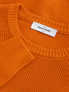 Gran Sasso Maglia Girocollo in Cotone Arancione da uomo