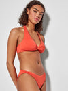 Slip con top bikini Gisela Naranja