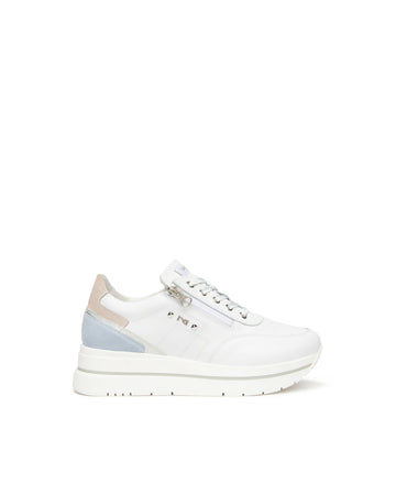 NeroGiardini Donna Sneakers in pelle e camoscio