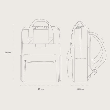 Zaino Kapten & Son Bergen Pro Cord Black