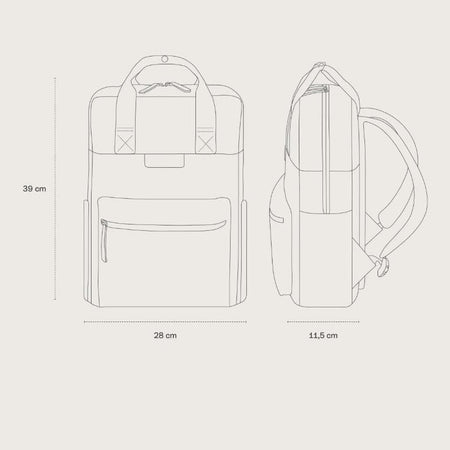 Zaino Kapten & Son Bergen Pro Gray