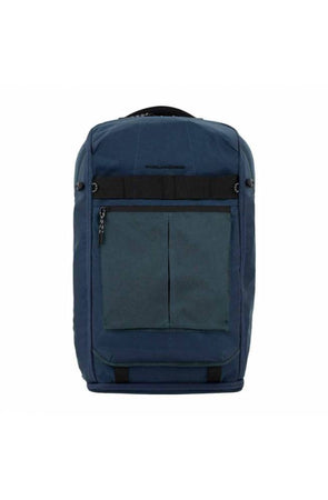 PIQUADRO zaino borsone tessuto riciclato blu art. BV5993S125