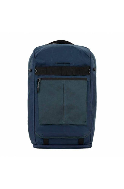 PIQUADRO zaino borsone tessuto riciclato blu art. BV5993S125
