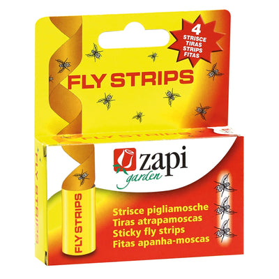 Strisce adesive per mosche e moscerini Fly Strips esca insetticida a rotoli uso interno ed esterno