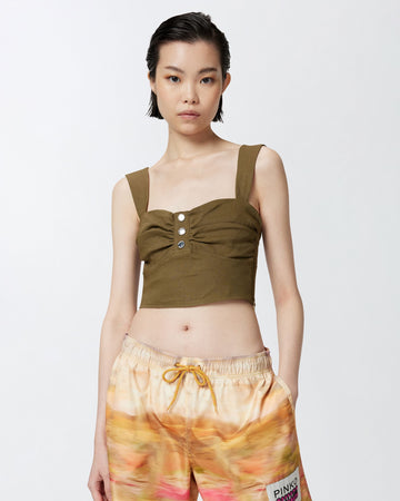 Pinko VOYAGER TOP LINO STRETCH 25 da donna