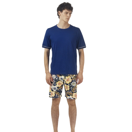 Zero Pigiamore Pigiama Estivo Corto da Uomo 413989 S42