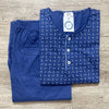 Zero Pigiamore Pigiama da uomo Maniche Corte e Pantalone Lungo 414005 S40