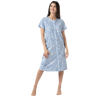 Zero Pigiamore Camicia da Notte Aperta Maniche Corte 4337 2503S33