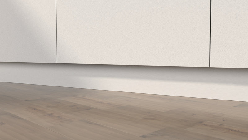Zoccolatura 12 H BIANCA per cucina 2 metri, in PVC