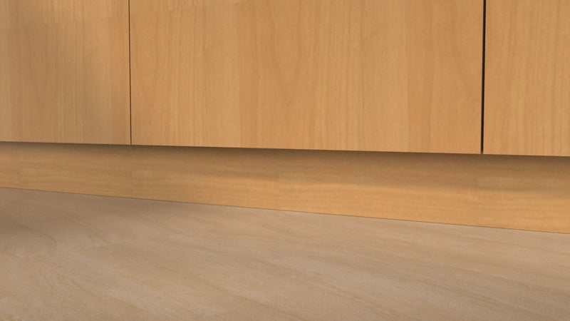Zoccolatura 12 H FAGGIO per cucina 1 metro , ottima per la cucina, resistente, in PVC