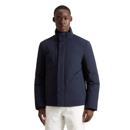 Woolrich giacche uomo woolrich - stretch jacket - blu da uomo