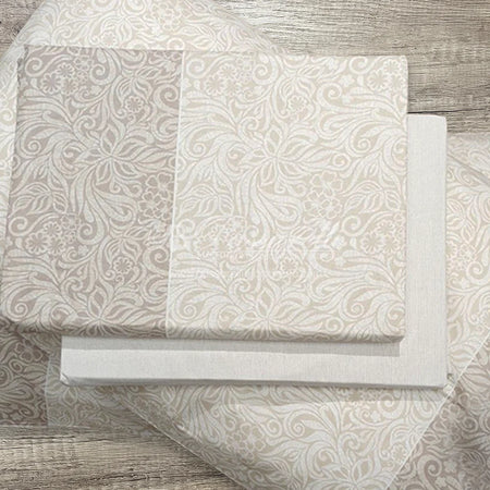 Zucchi Completo Lenzuola Matrimoniale Damask 2411S80