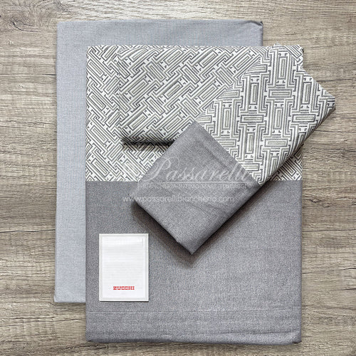 Zucchi Completo Lenzuola Matrimoniale Simply 2411S80