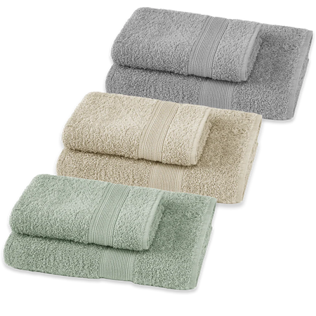 Zucchi Confezione asciugamani 3+3 Journey 2511S33