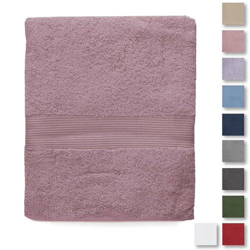 Zucchi Telo Bagno Solotuo 100x150 cm in Spugna di Puro Cotone 560 gr/mq S30 - Passarelli Biancheria