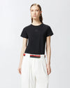 Pinko BUSSOLOTTO T-SHIRT JERSEY LOGO 25 da donna