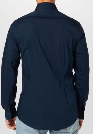 calvin klein CAMICIA POPLIN STRETCH SLIM SHIRT da uomo