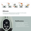 Robot da cucina multifunzionale in vetro Nutribaby Glass Babymoov